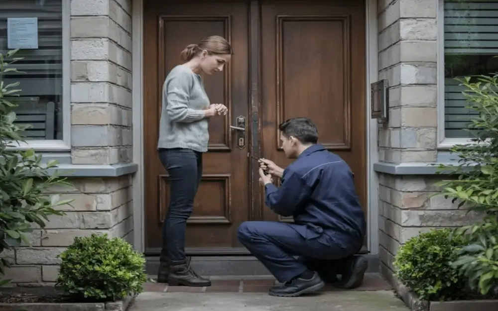 Fast emergency locksmith providing home lockout service in Edmond OK.